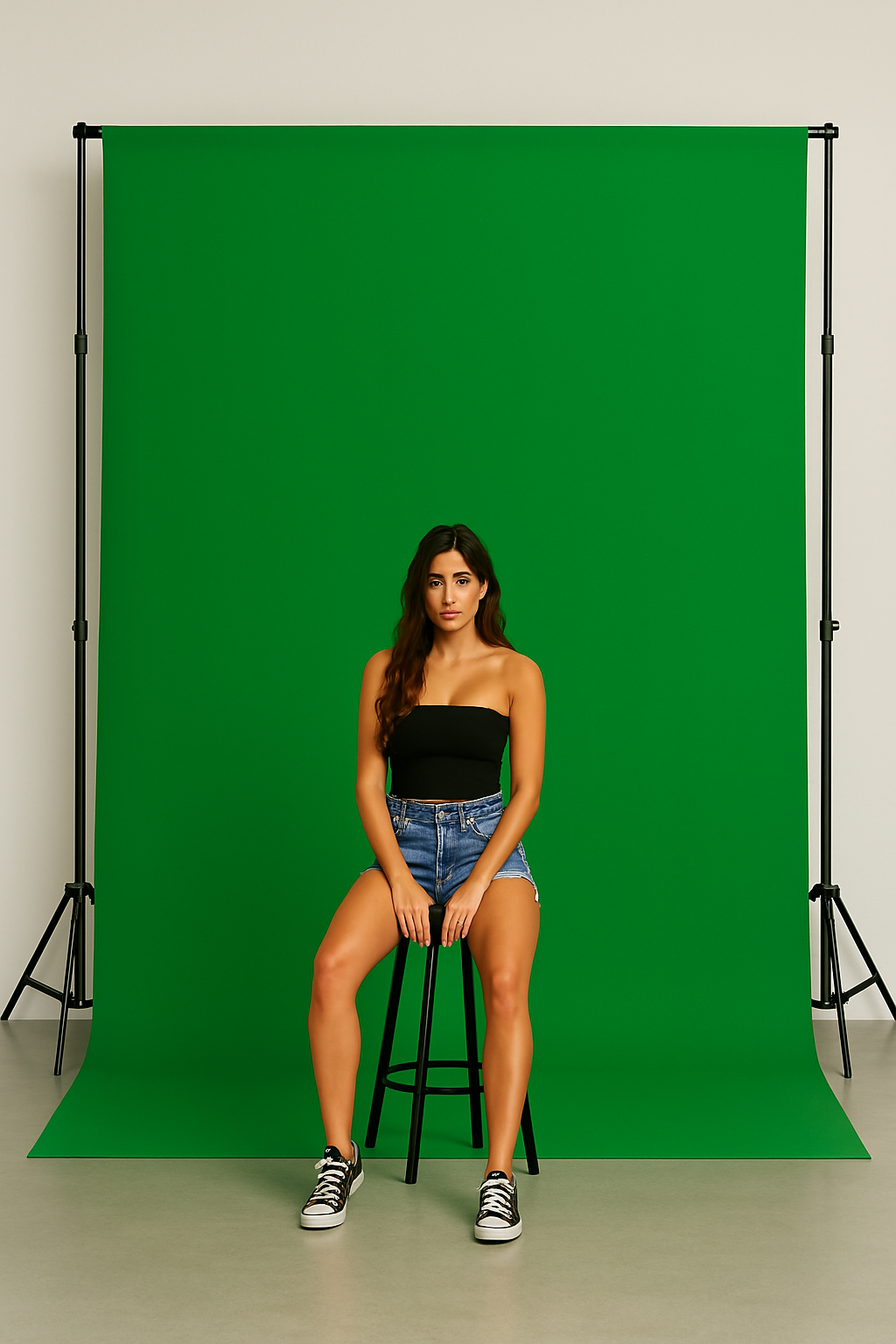 SUPERNIC Professional Backdrop Stand Kit (9ft*9ft) with Background Curtain (8*12) with stands and support system.