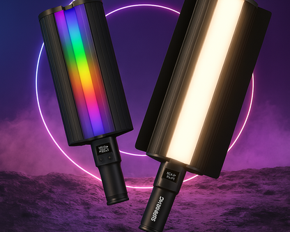 RGB Stick Light | 24W Power | CCT 2500K-9900K | 5200mAh Battery | 24 Effects