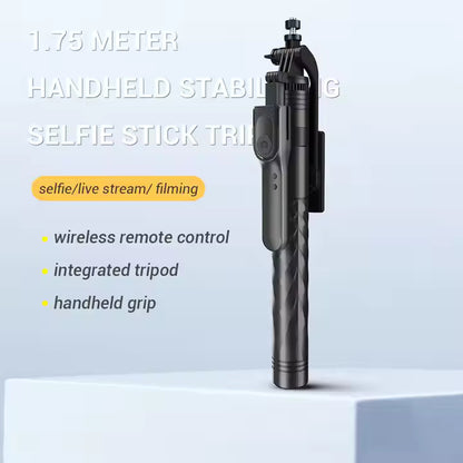 SUPERNIC K28 SELFIE STICK TRIPOD with wireless remote | 360 rotation | 175 cm long