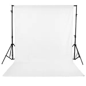 SUPERNIC Professional Backdrop Stand Kit (9ft*9ft) with Background Curtain (8*12) with stands and support system.